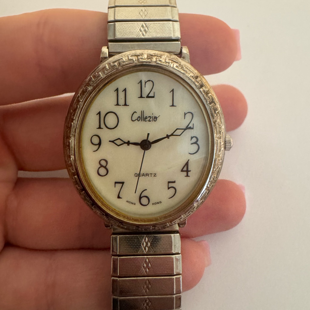 SilverTone Quartz Watch Silver